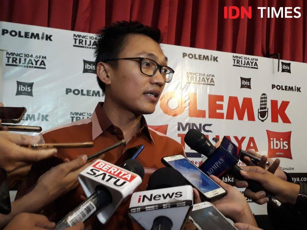 Staf Khusus Presiden, Aminuddin Ma’ruf ditemui di kawasan Jakarta Pusat pada Sabtu (23/11) dalam diskusi bertajuk "Efek Milenial Di Lingkaran Istana" (IDN Times/Margith Juita Damanik)