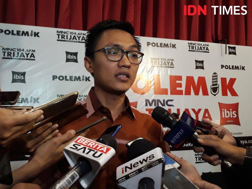 Staf Khusus Presiden, Aminuddin Ma’ruf ditemui di kawasan Jakarta Pusat pada Sabtu (23/11) dalam diskusi bertajuk "Efek Milenial Di Lingkaran Istana" (IDN Times/Margith Juita Damanik)