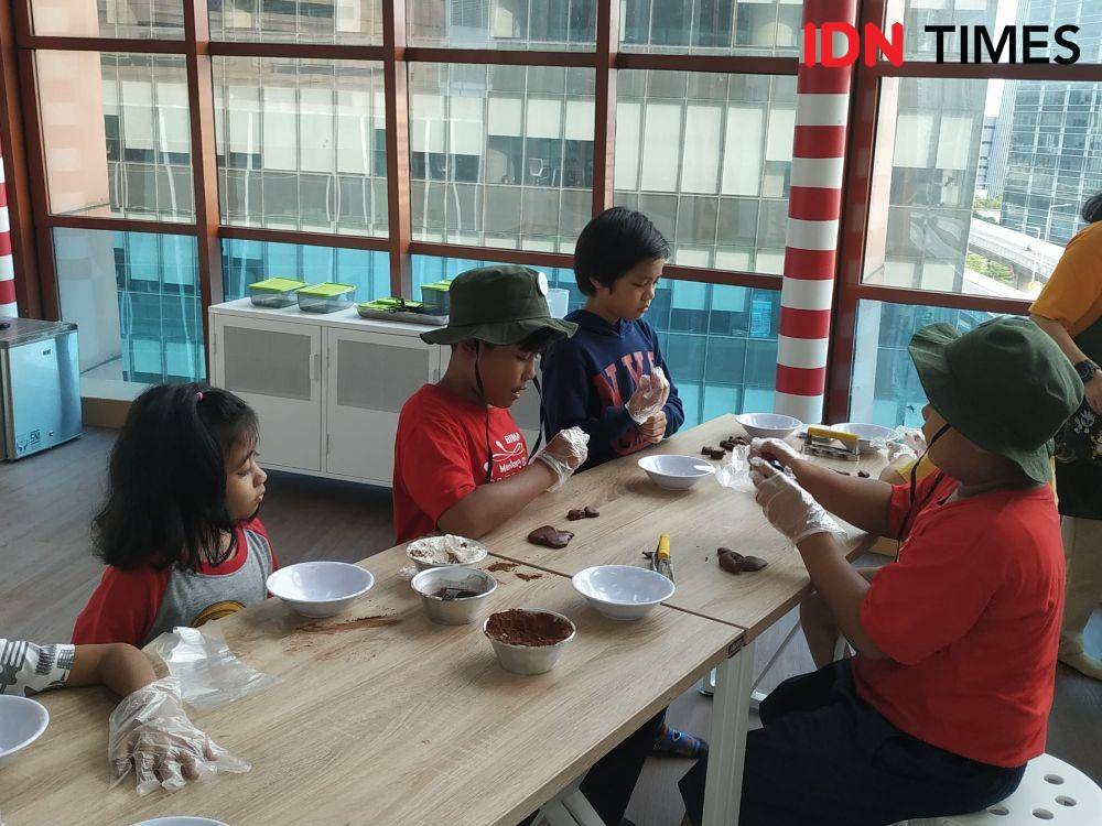 Youreka Kids Farm di Kuningan City Mall. 21 November 2019. IDN Times/Klara Livia