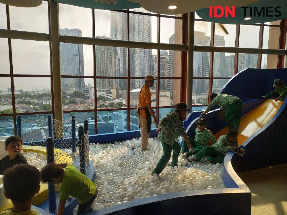 Youreka Kids Farm di Kuningan City Mall. 21 November 2019. IDN Times/Klara Livia