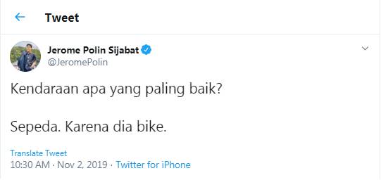 Jerome bike Nov 2, 2019