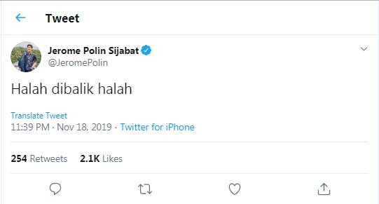 Jerome halah Nov 18, 2019