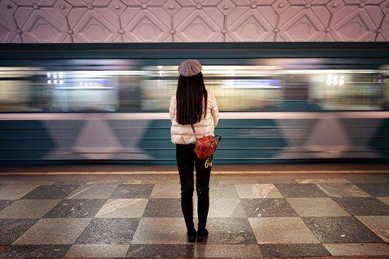 woman alone