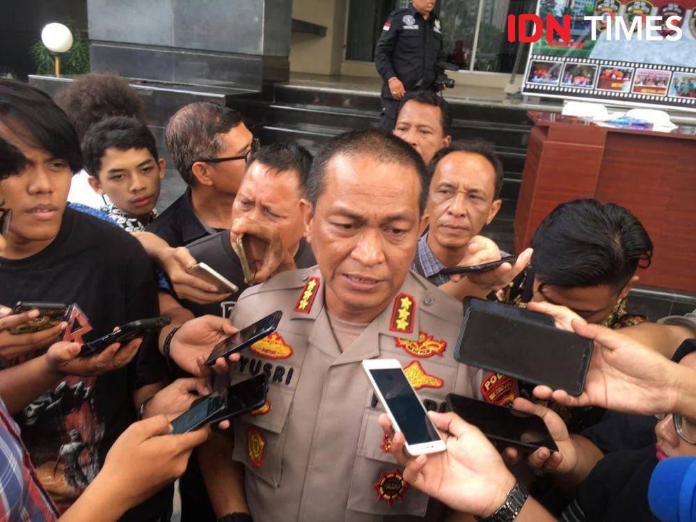 Kabid Humas Polda Metro Jaya, Kombes Pol Yusri Yunus (IDN Times/Axel Joshua Harianja)