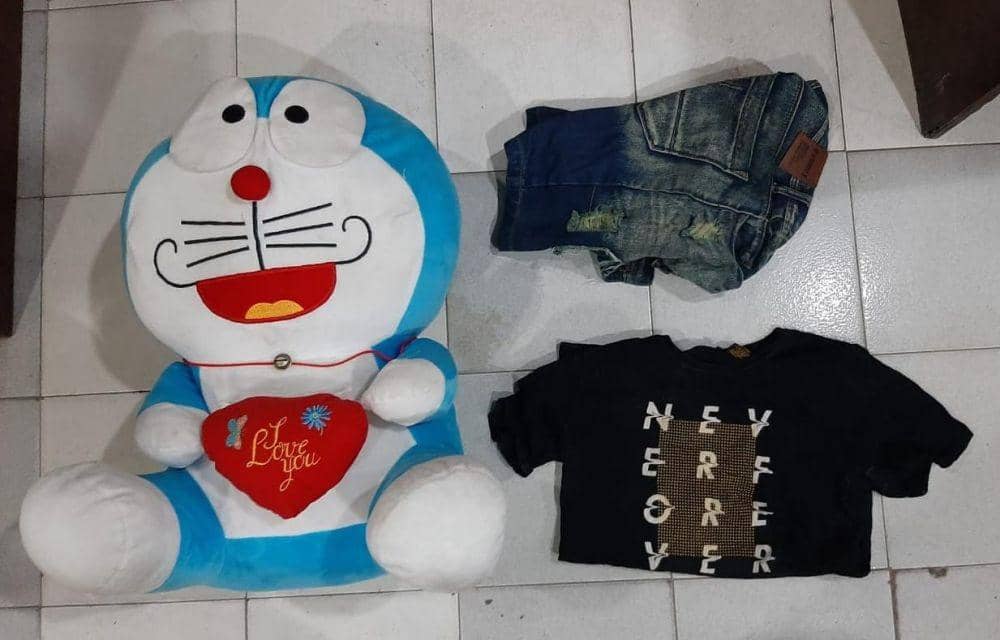 Barang bukti yang disita dari pelaku (IDN Times/Fadly Syahputra)