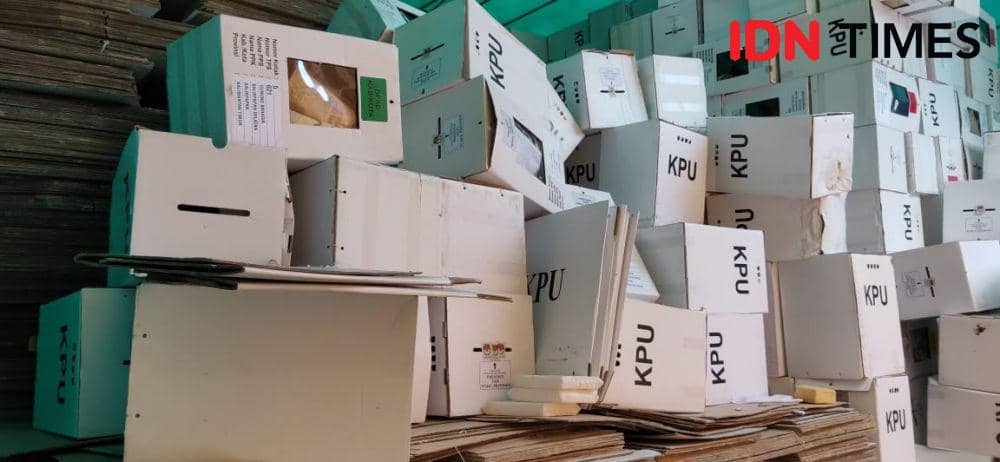 Logistik Pemilu (IDN Times/Maulana)
