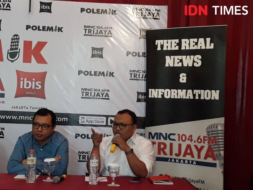 Juru Bicara PKS, Muhammad Kholid ditemui di kawasan Jakarta Pusat pada Sabtu (23/11) dalam diskusi bertajuk "Efek Milenial Di Lingkaran Istana" (IDN Times/Margith Juita Damanik)