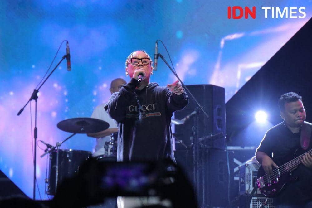 Uya Kuya dalam The 90's Festival 2019 di Jakarta. 23 November 2019. IDN Times/Nadia Umara