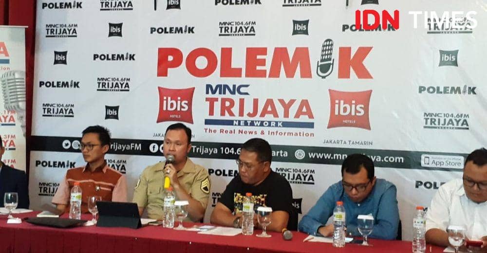 Ketua DPP Gerindra, Hendarsam Marantuko di kawasan Jakarta Pusat pada Sabtu (23/11) dalam diskusi bertajuk "Efek Milenial Di Lingkaran Istana" (IDN Times/Margith Juita Damanik)