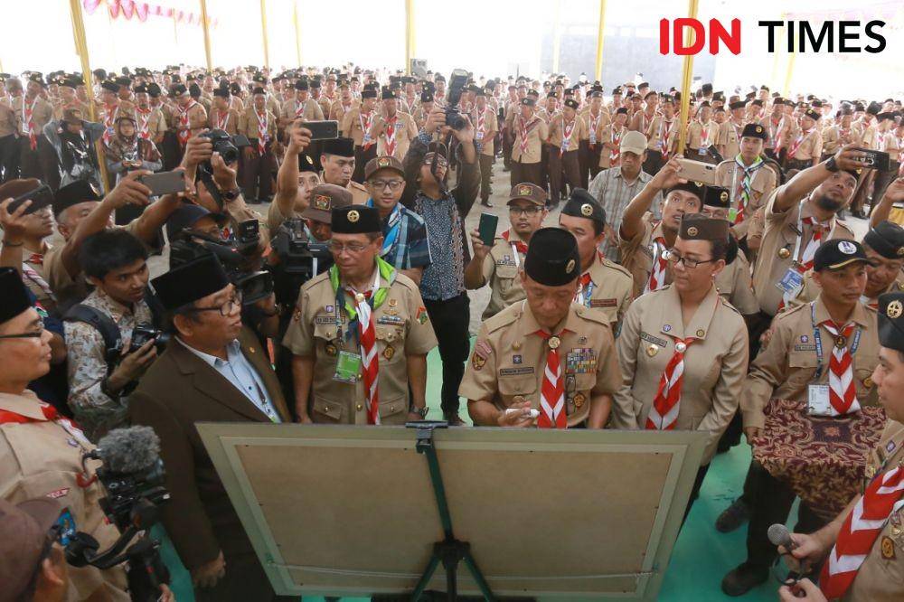 Kemah silaturahmi pembina nasional sako SPN 2019