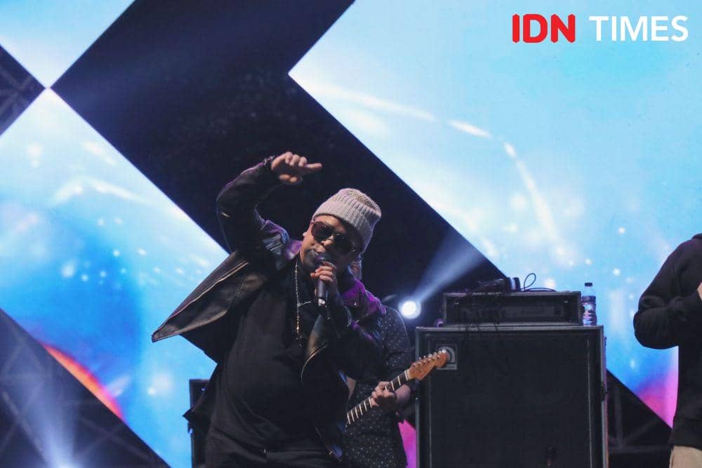 Arief Tofu dalam The 90's Festival 2019 di Jakarta. 23 November 2019. IDN Times/Nadia Umara
