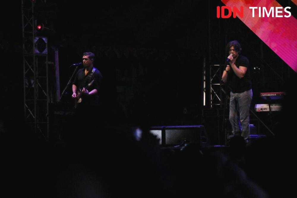 Hanson dalam The 90's Festival 2019 di Jakarta. 23 November 2019. IDN Times/Nadia Umara