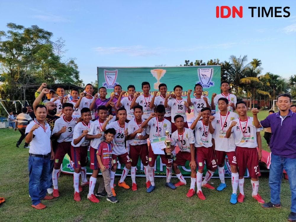 Sergai, runner up Academy Kwarta Cup (IDN Times/Doni Hermawan)