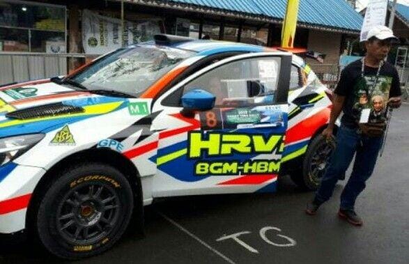 Danau Toba Rally 2019 menjadi ajang promosi Danau Toba sebagai destinasi super prioritas di Danau Toba (dok Humas Pemprov Sumut)