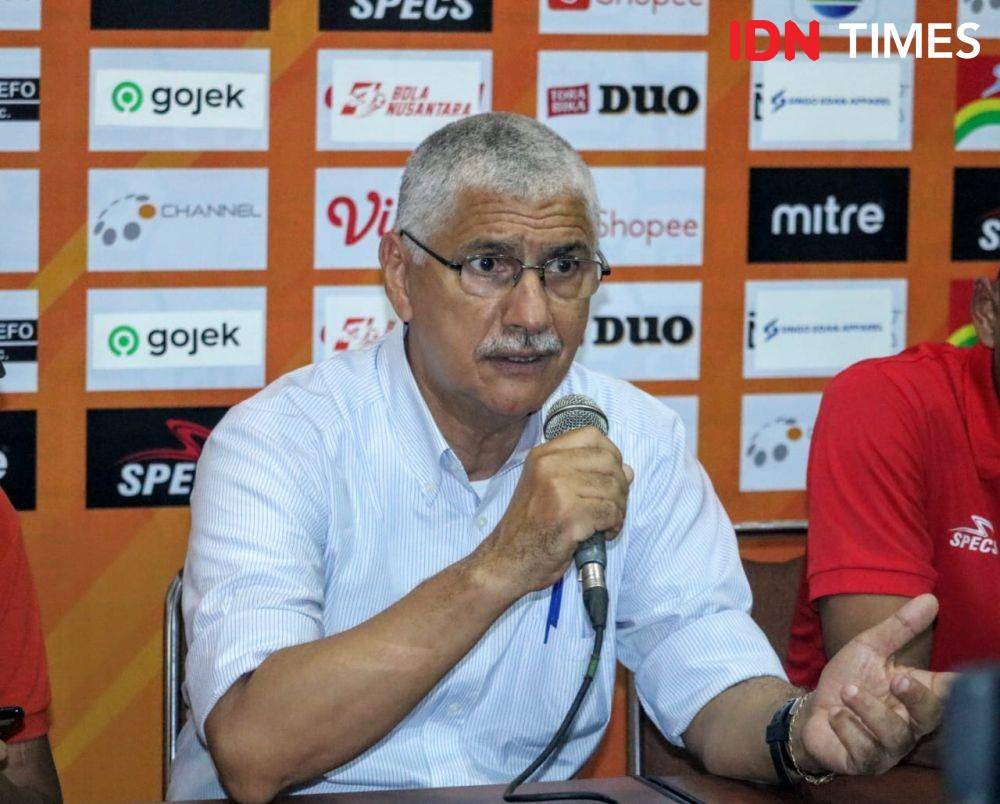 Pelatih Persija, Edson Tavares. IDN Times/Alfi Ramadana