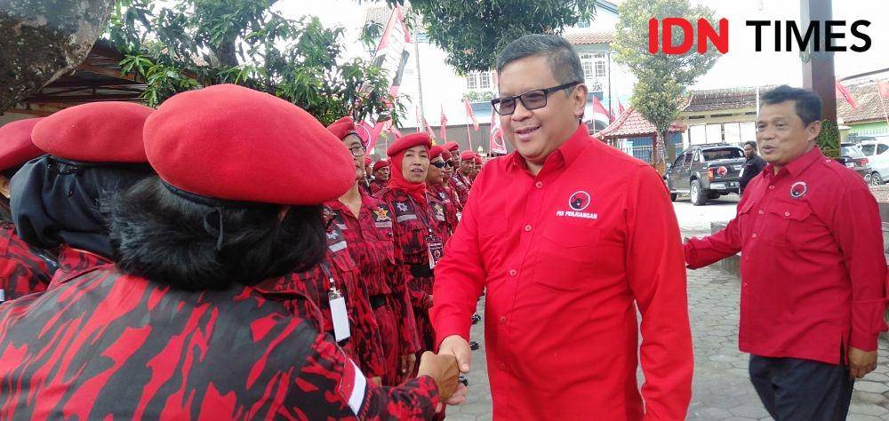 Sekjen PDIP Hasto Kristiyanto. (IDN Times/Daruwaskita)
