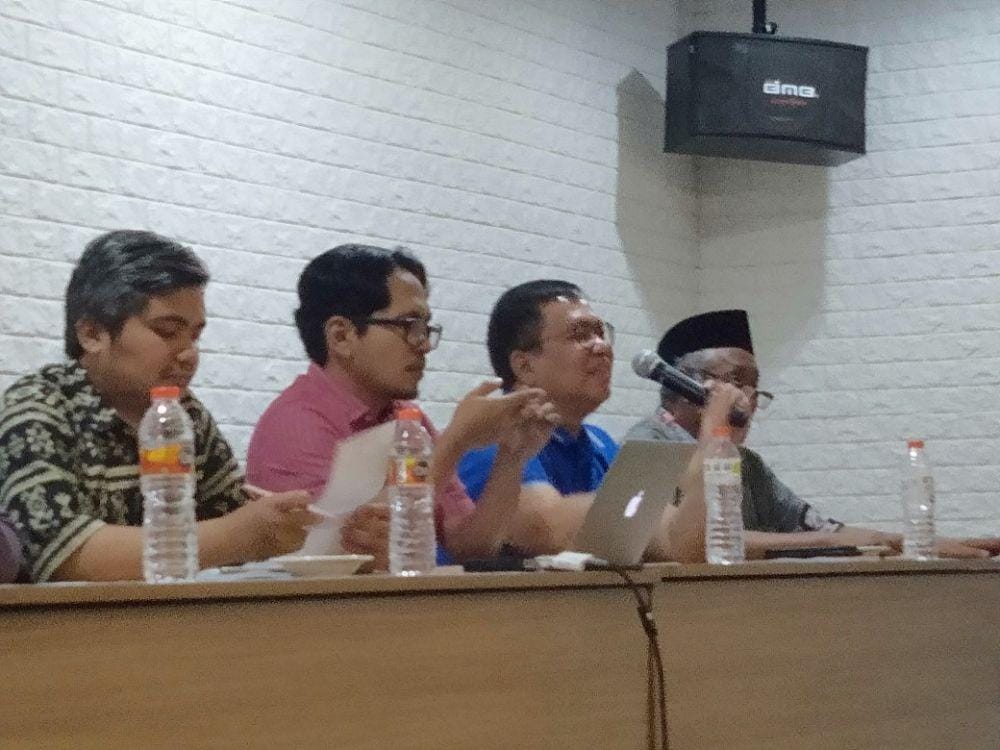 Setara Institute memaparkan hasil riset intoleransi selama 12 tahun terakhir di Hotel IBIS, Jakarta Pusat, Minggu (24/11). (IDN Times/Dini Suciatiningrum)