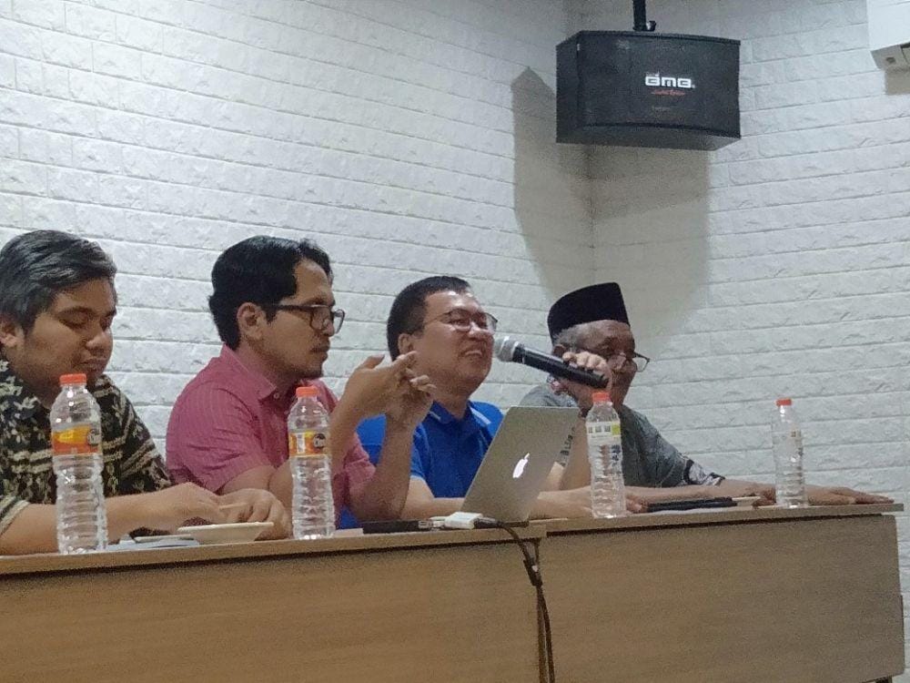 Setara Institute memaparkan hasil riset intoleransi selama 12 tahun terakhir di Hotel IBIS, Jakarta Pusat, Minggu (24/11). (IDN Times/Dini Suciatiningrum)