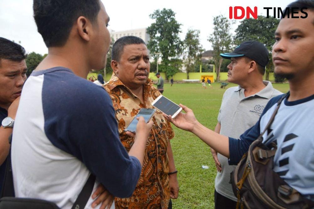 Ketua Askot PSSI Medan (IDN Times/Hasudungan)