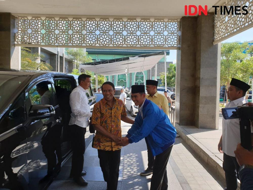 Kunjungan kerja Menpora Zainudin Amali ke UIN Sunan Ampel Surabaya. IDN Times/Vanny El Rahman