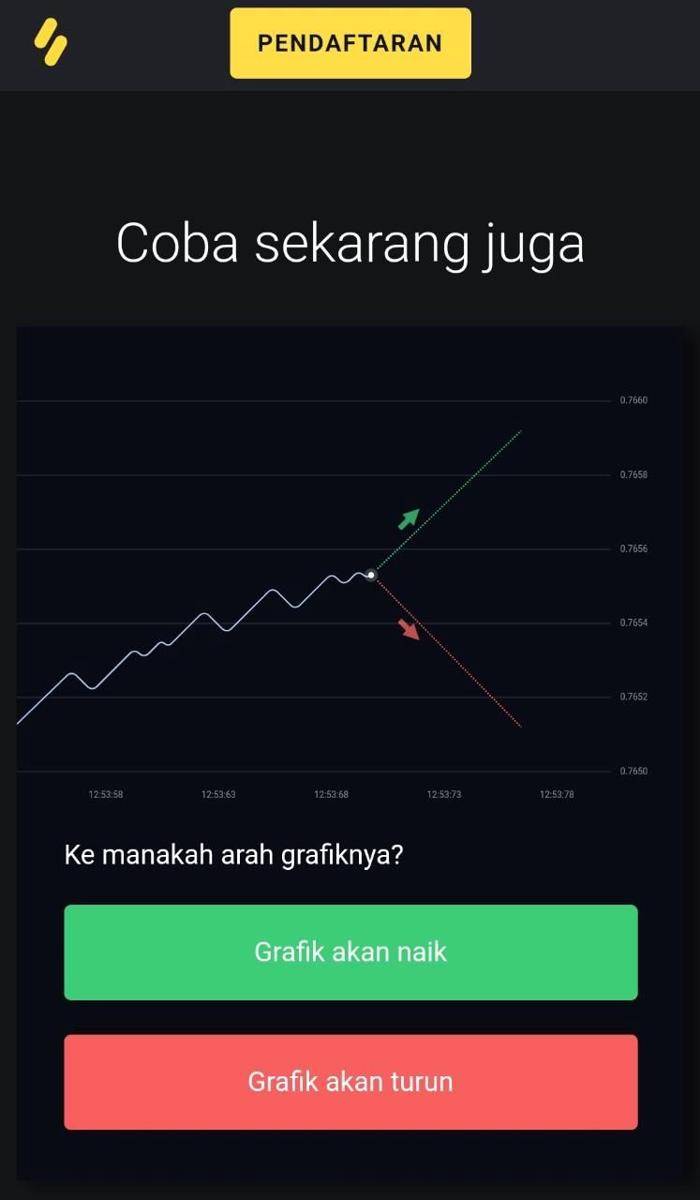Investasi ilegal, binomo, investasi bodong (Dok. Binomo)