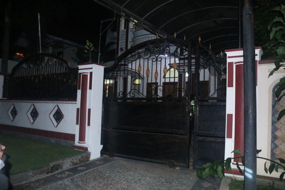Salah satu rumah yang digeledah oleh kepolisian di kawasan Puncak Dieng, Kota Malang, Senin (25/11/2019). IDN Times/ Alfi Ramadana