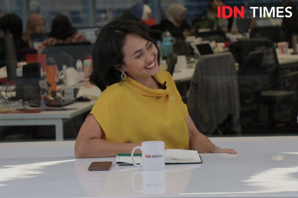 Anggota Komisi I DPR Christina Aryani (IDN Times/Arief Kharisma Putra)