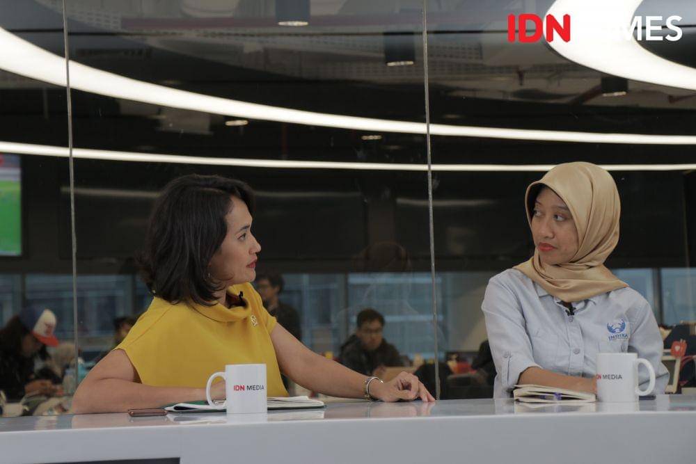 Ayu Kartika (Staf Khusus Presiden RI Joko Widodo (IDN Times/Arief Kharisma Putra)