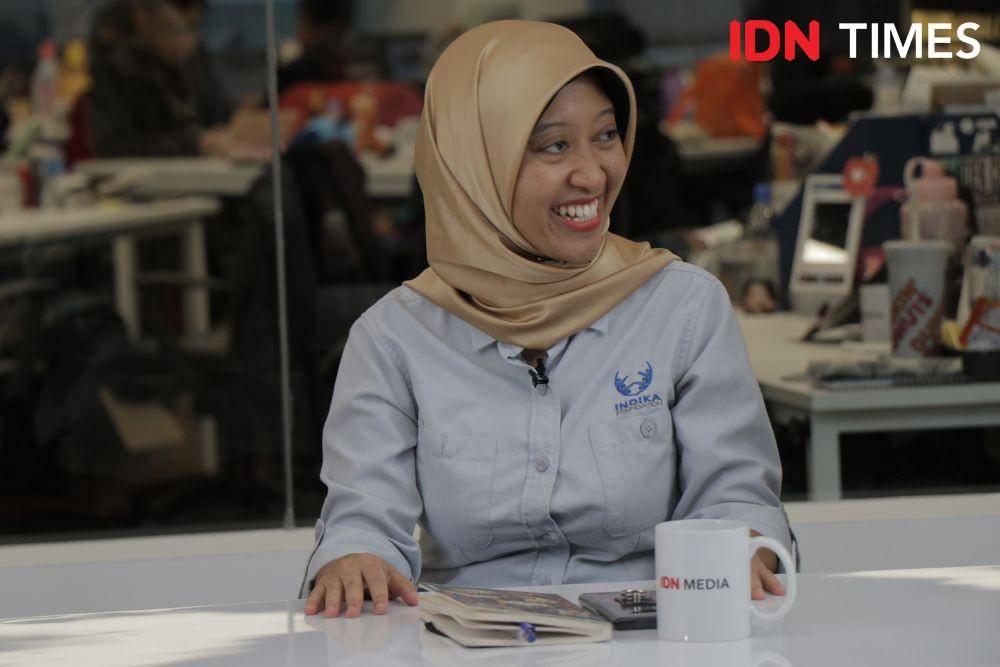 Ayu Kartika (Staf Khusus Presiden RI Joko Widodo) (IDN Times/Arief Kharisma Putra)