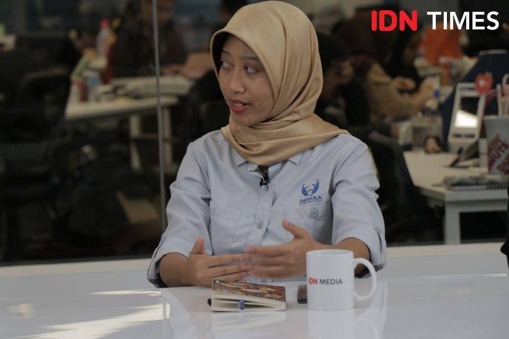 Ayu Kartika (Staf Khusus Presiden RI Joko Widodo) (IDN Times/Arief Kharisma Putra)