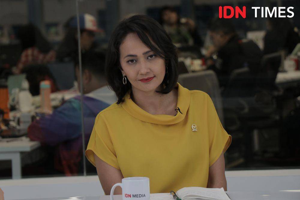 Anggota Komisi I DPR Christina Aryani. (IDN Times/Arief Kharisma Putra)