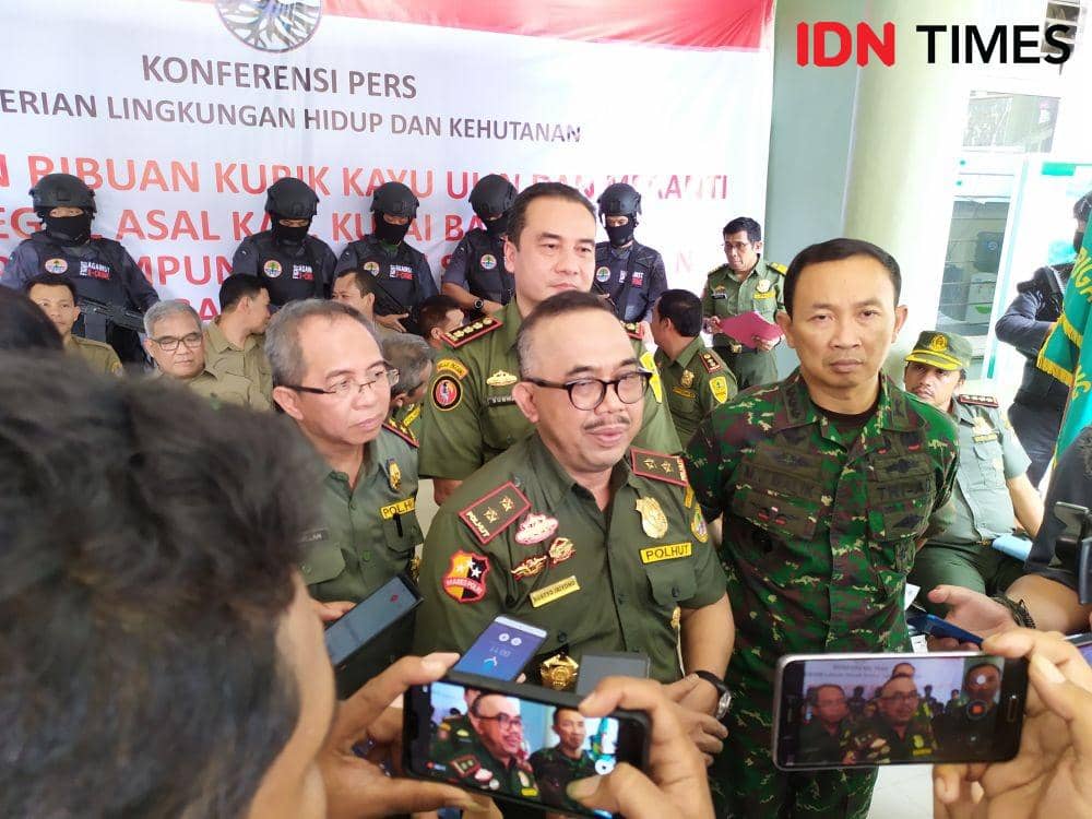 Sustyo Iriono, direktur Pencegahan dan Pengamanan Hutan KLHK (IDN Times/Yuda Almerio)