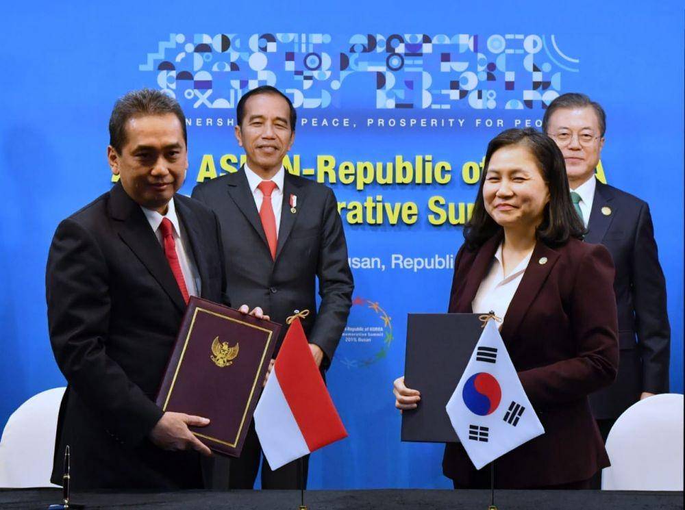 Presiden Jokowi saat melakukan kunjungan kerja di Korea Selatan. (Dok.IDN Times/Biro Pers Kepresidenan)