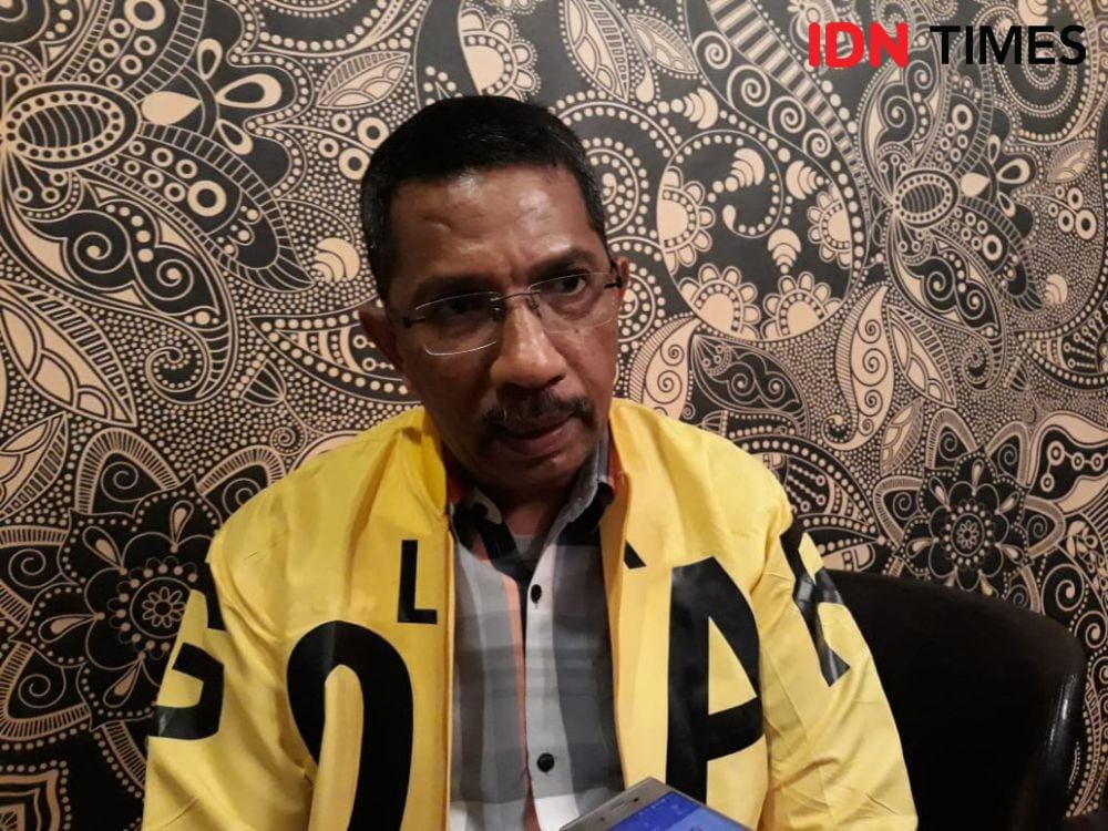 Juru Bicara Bamsoet, Viktus Murin (IDN Times/Fitang Budhi Adhitia)