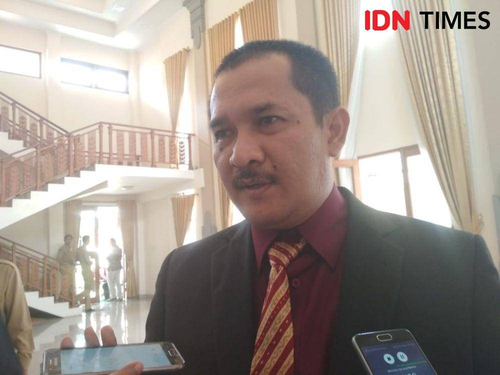 Ketua Komisi A DPRD DIY, Eko Suwanto berbicara tentang potensi gangguan pilkada 2020. IDN Times/febriana sinta