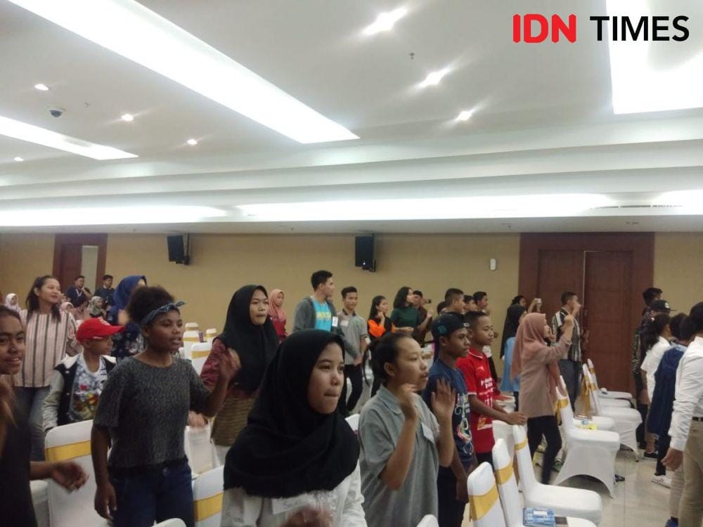 Dialog Anak KemenPPPA dengan Koalisi NGO dan forum anak (IDN Times/Lia Hutasoit)