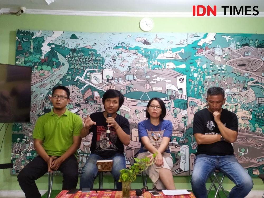 Abdul Ghofar WALHI Jawa Tengah (IDN Times/Aldzah Fatimah Aditya)