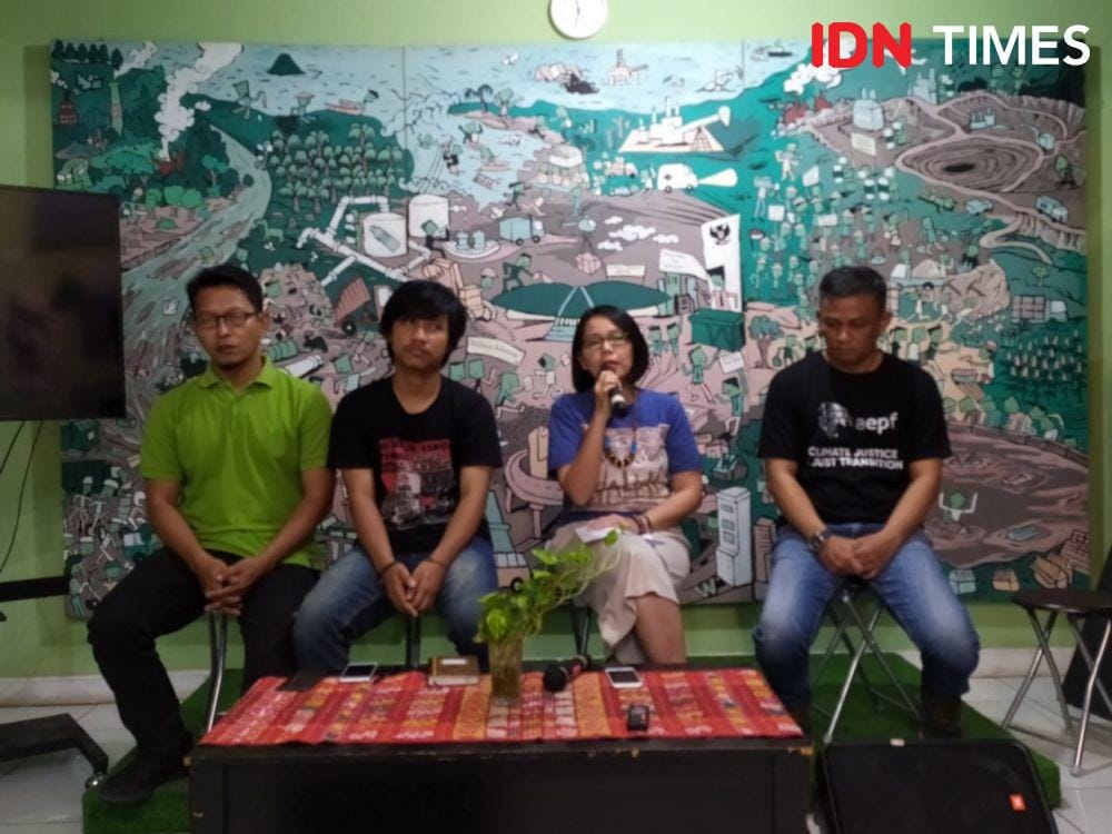 Kepala Desk Politik WALHI Khalisa Khalid (IDN Times/Aldzah Fatimah Aditya)