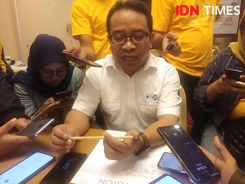 Pelaksana tugas kepala Biro Humas Kementerian Kominfo Ferdinandus Setu (IDN Times/Lia Hutasoit)
