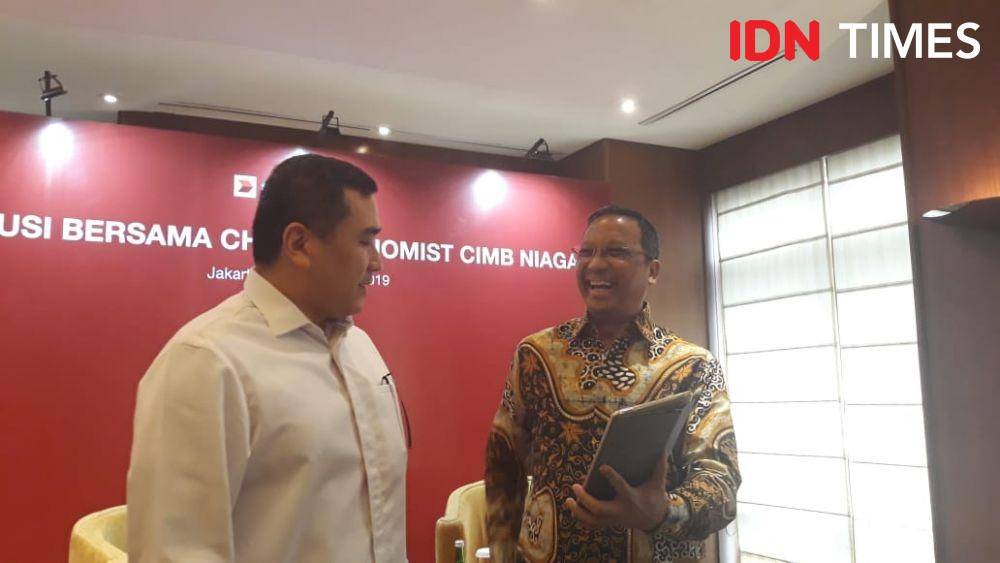 Diskusi Bersama Chief Economist CIMB Niaga (IDN Times/Indiana Malia)