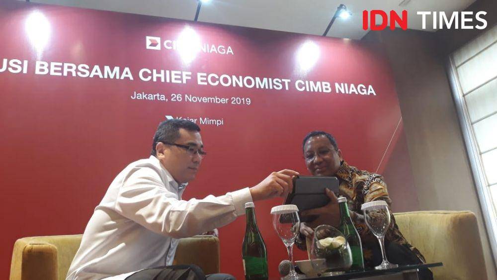 Diskusi Bersama Chief Economist CIMB Niaga (IDN Times/Indiana Malia)