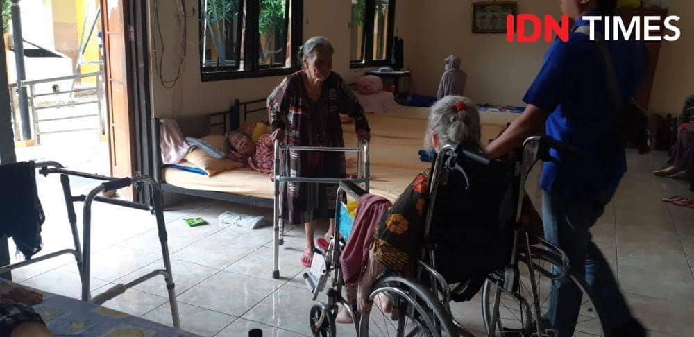 Kondisi di Panti Sosial Tresna Werdha Budi Mulia 1, Cipayung, Jakarta Timur (IDN Times/Margith Juita Damanik)
