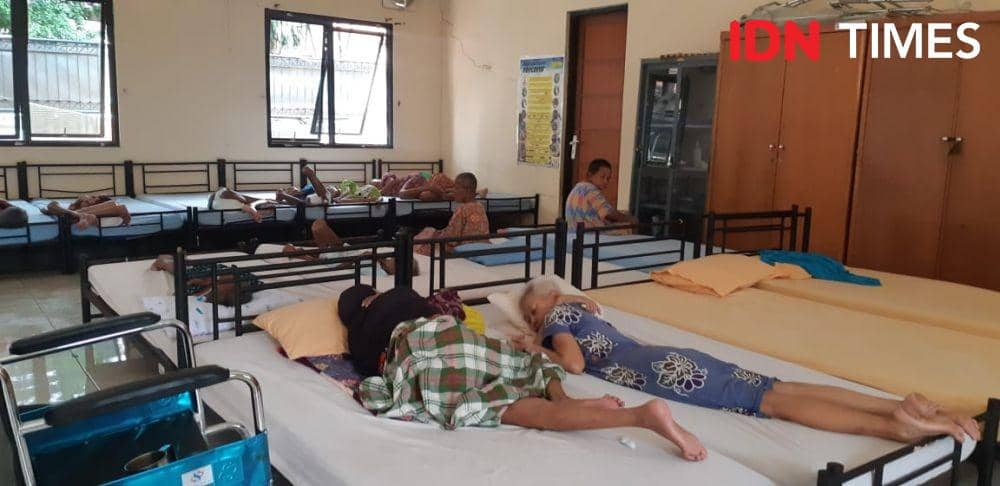 Kondisi di Panti Sosial Tresna Werdha Budi Mulia 1, Cipayung, Jakarta Timur (IDN Times/Margith Juita Damanik)