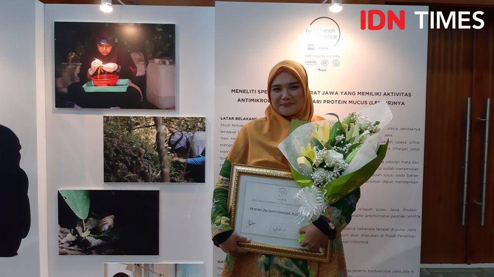 Dr.rer.nat. Ayu Savitri Nurinsiyah, M.IL., M.Sc, ilmuwan perempuan dari Lembaga Ilmu Pengetahuan Indonesia (LIPI). 26 November 2019. IDN Times/Yolanda Vania