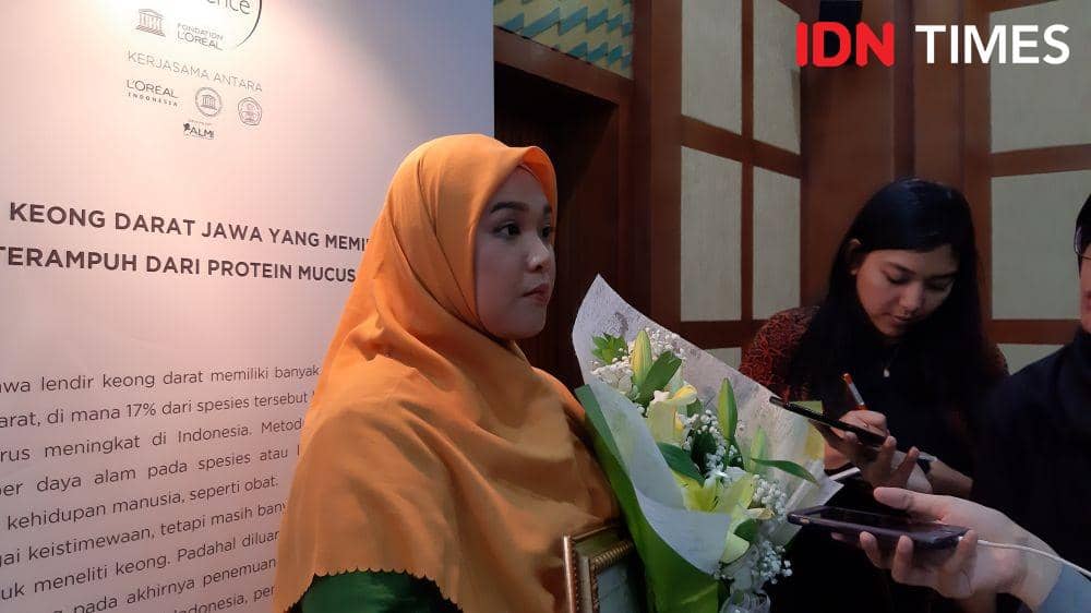 Ayu Savitri Nurinsiyah, ilmuwan perempuan dari Lembaga Ilmu Pengetahuan Indonesia (LIPI). 26 November 2019. IDN Times/Yolanda Vania