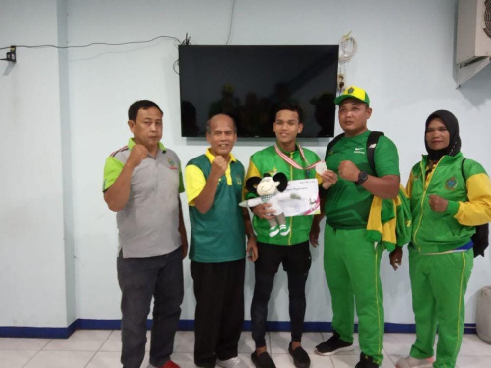 Atlet cabor atletik sumbang medali pertama Pekan Olahraga dan Seni Pesantren Nasional (Dok.IDN Times/istimewa)