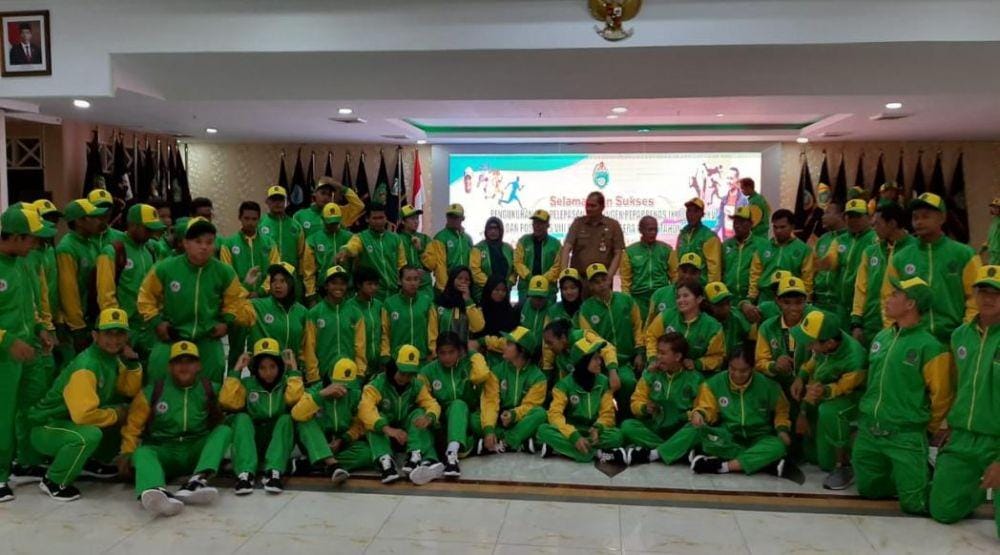 Kontingen Sumut hadapi Pospenas (Dok.IDN Times/istimewa)