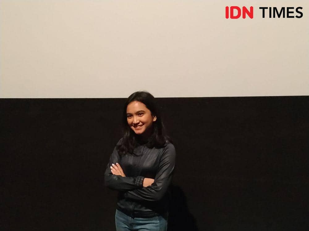 Rachel Amanda sebagai Awan dalam press conference peluncuran teaser film NKCTHI di Jakarta. 26 November 2019. IDN Times/Nadia Umara
