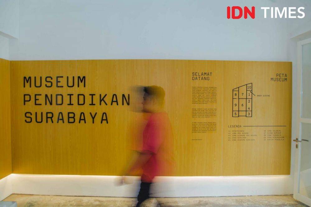 Area lobi Museum Pendidikan Surabaya (27 November 2019). IDN Times/Reza Iqbal