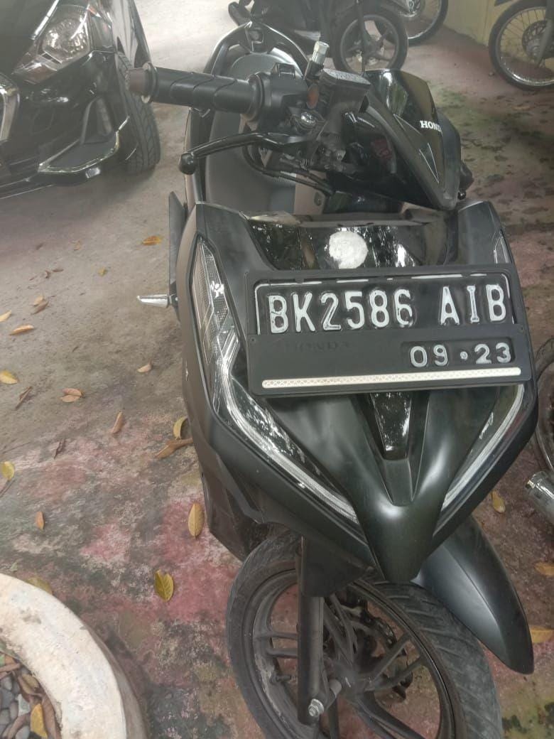 Sepeda motor sitaan yang diamankan dari polisi gadungan (Dok.IDN Times/istimewa)